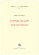 Copertina libro <b>Scrivere di sacro</b>