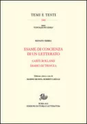 Copertina libro <b>Esame di coscienza di un letterato Carte Rolland Diario di trincea</b>