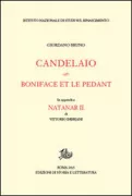 Copertina libro <b>Candelaio Boniface et le pedant</b>
