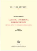 Copertina libro <b>La scuola napoletana di Pietro Piovani</b>