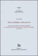 Copertina libro <b>Thucydides Anglicus</b>
