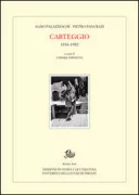 Copertina libro <b>Carteggio, 1916-1952</b>