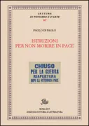 Copertina libro <b>Istruzioni per non morire in pace</b>