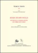 Copertina libro <b>Senza te son nulla</b>