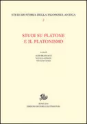 Copertina libro <b>Studi su Platone e il platonismo</b>