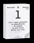 Copertina libro CALENDARIO GENIALE 2020