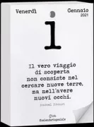 Copertina libro CALENDARIO GENIALE 2021