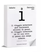 Copertina libro CALENDARIO GENIALE 2022