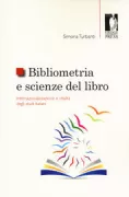 Copertina libro <b>Bibliometria e scienze del libro</b>