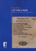 Copertina libro <b>Lettere e rime</b>