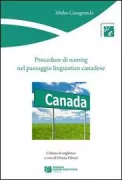 Copertina libro <b>Procedure di naming nel paesaggio linguistico canadese</b>