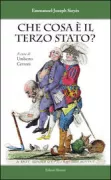 Copertina libro <b>Che cosa è il terzo stato?<br></b>(titolo originale o altro titolo: <i>Qu'est-ce que le Tiers-État?</i>)