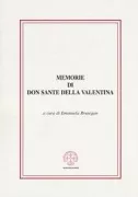 Copertina libro <b>Memorie di don Sante della Valentina</b>
