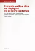 Copertina libro <b>Economia, politica, etica nel dispiegarsi del pensiero occidentale</b>