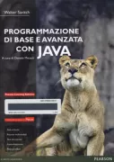 Copertina libro <b>Programmazione di base e avanzata con Java<br></b>(titolo originale o altro titolo: <i>Java : an introduction to problem solving and programming</i>)