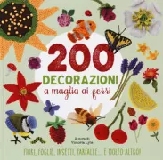 Copertina libro <b>200 decorazioni a maglia ai ferri</b>