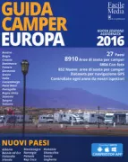 Copertina libro <b>Guida camper Europa 2016</b>