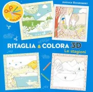 Copertina libro <b>Ritaglia & colora 3D<br></b>(titolo originale o altro titolo: <i>Cut & colour playbook season</i>)