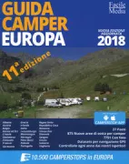 Copertina libro <b>Guida camper Europa 2018</b>