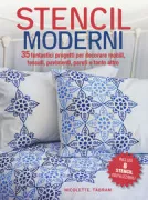 Copertina libro <b>Stencil moderni<br></b>(titolo originale o altro titolo: <i>Modern stencils</i>)