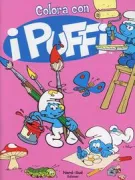 Copertina libro <b>Colora con i Puffi</b>