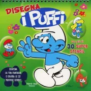 Copertina libro DISEGNA CON I PUFFI I PUFFI