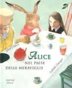 Copertina libro <b>Alice nel paese delle meraviglie<br></b>(titolo originale o altro titolo: <i>Alice's adventures in Wonderland</i>)