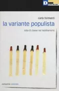 Copertina libro <b>La variante populista</b>