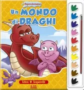 Copertina libro <b>Un mondo di draghi</b>
