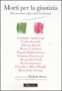 Copertina libro <b>Morti per la giustizia</b>