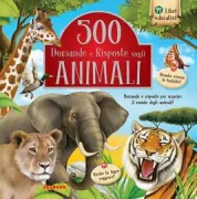 Copertina libro <b>500 domande e risposte sugli animali</b>