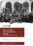 Copertina libro <b>Per la storia dell'università di Bari</b>