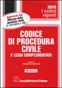 Copertina libro <b>Codice di procedura civile e leggi complementari</b>