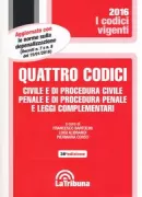 Copertina libro <b>Quattro codici</b>