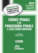 Copertina libro <b>Codice penale e di procedura penale e leggi complementari</b>