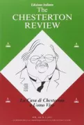Copertina libro THE CHESTERTON REVIEW VOL. III N.1/2013