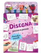 Copertina libro Disegna passo a passo Animali e cuccioli