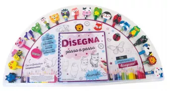 Copertina libro Disegna passo a passo Animali