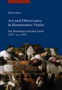 Copertina libro <b>Art and observance in Renaissance Venice</b>