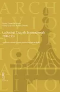 Copertina libro <b>La Società teatrale internazionale 1908-1931</b>