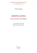 Copertina libro <b>Scripta Latina</b>