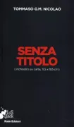 Copertina libro <b>Senza titolo</b>
