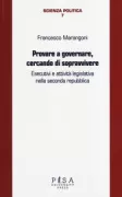 Copertina libro <b>Provare a governare, cercando di sopravvivere</b>