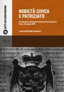 Copertina libro <b>Nobiltà civica e patriziato</b>