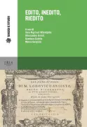 Copertina libro <b>Edito, inedito, riedito</b>
