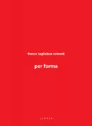 Copertina libro <b>Per forma</b>