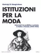 Copertina libro <b>Istituzioni per la moda</b>