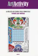 Copertina libro BELLEZZA DEI COLORI E DELLE FORME DELLE VETRATE ART NOUVEAU