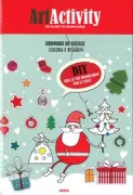 Copertina libro COLORA E RITAGLIA I TUOI ADDOBBI DI NATALE