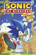 Copertina libro <b>Sonic the hedgehog</b>